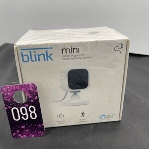 Blink Mini Indoor 1080p WiFi Security Camera Motion‎ Detection, ModelBCM00300U